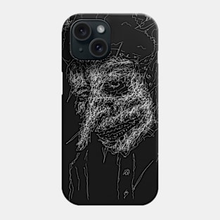 chris metal head knot Phone Case