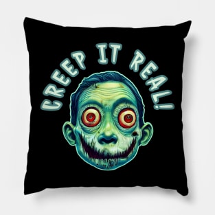 Creep It Real Zombie Creature Pillow