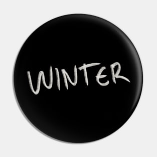 Hand Drawn Winter Pin