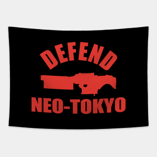 Defend Neo-Tokyo Tapestry