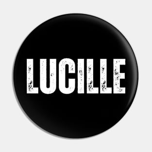 Lucille Name Gift Birthday Holiday Anniversary Pin