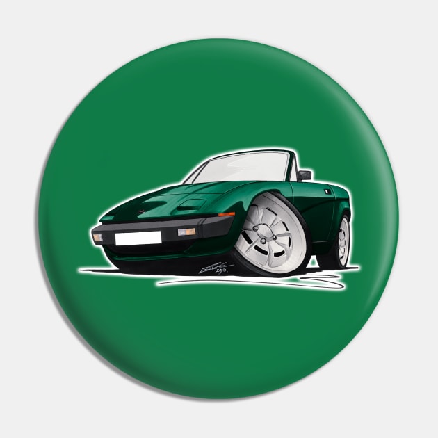 Triumph TR7 DHC Convertible Dark Green Pin by y30man5