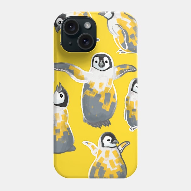 Party Penguins Phone Case by Theysaurus