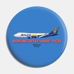 Boeing B747-400F/SCD - Atlas Air Pin