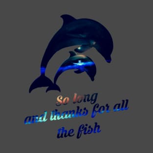 Fleeing dolphins final T-Shirt