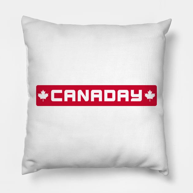 Happy Birthday Canada, Happy Canada day Pillow by slawers