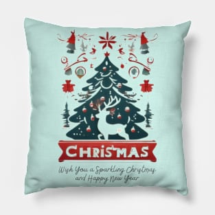 Christmas and New Year Hugs Collection Pillow