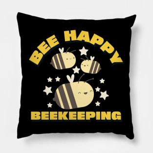 Bee happy beekeeping, Funny Beekeeper, Beekeepers, Beekeeping,  Honeybees and beekeeping, the beekeeper Pillow