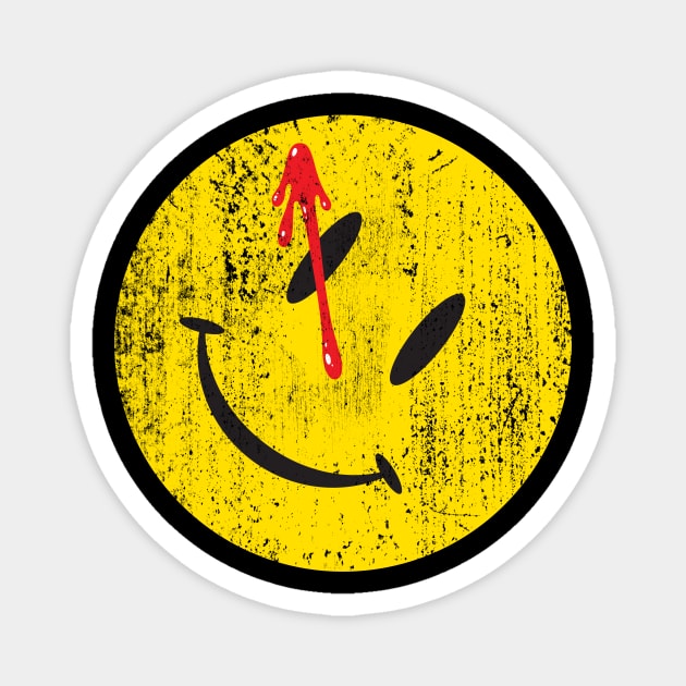 Watchmen Smiley Magnet by Artboy