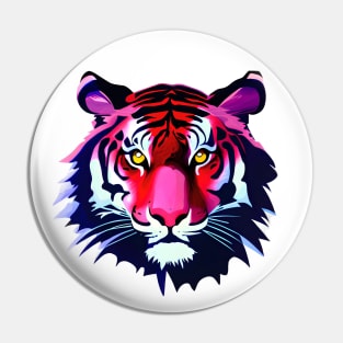 Tigre Couleurs 01 Pin