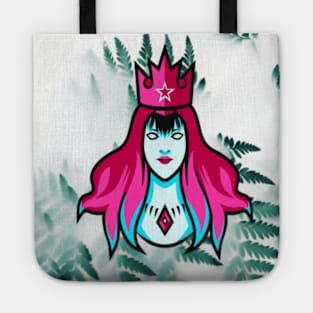 mystic queen of the forest illustration Tote