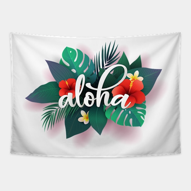 Aloha Tapestry by Mako Design 