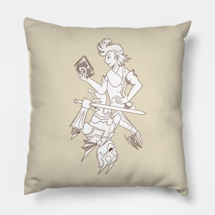 Jack Of All Dimensions Pillow