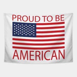 Proud To Be American Tapestry