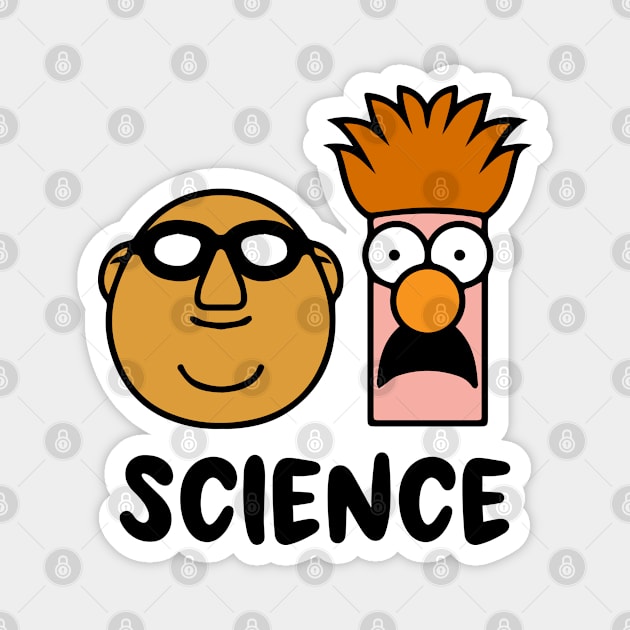 Science - Bunsen And Beaker Magnet by thriftjd