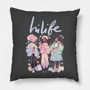 Girls bff Pillow