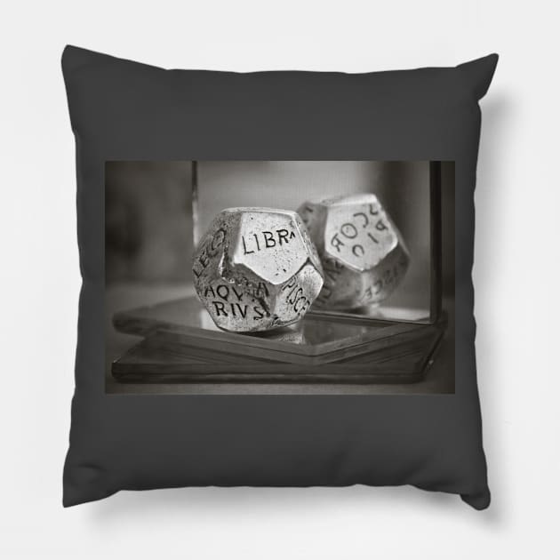 Libra sign Pillow by Drmb