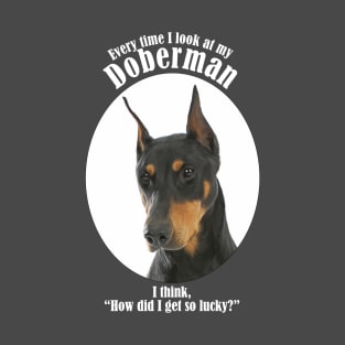 Lucky Doberman T-Shirt