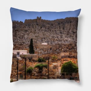 Town and Castle Pillow