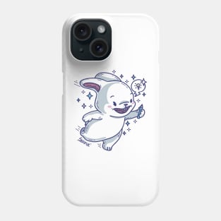 Cute bunny rabbit with spark of idea Phone Case