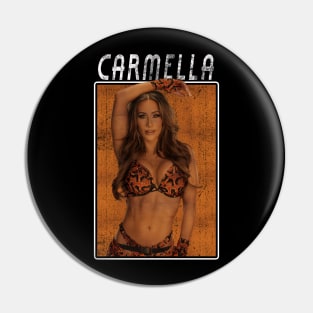 Vintage Wwe Carmella Pin