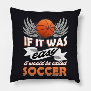 Basketball Slogan Basketball Player Gift Pillow