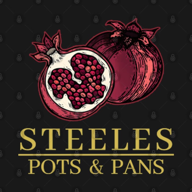 STEELES POTS AND PANS, POMEGRANATE by DarkStile