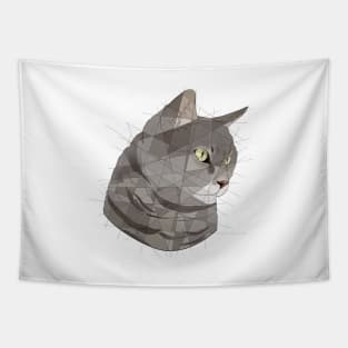 Grey Cat Tapestry