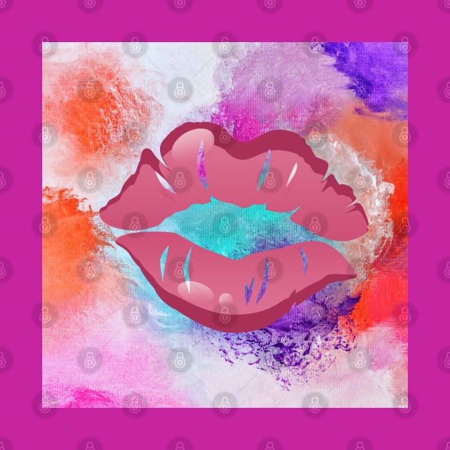 Colourful Lips by O.M design