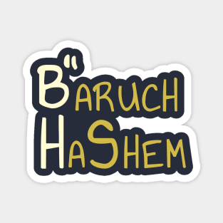 B'' H - Baruch HaShem Magnet