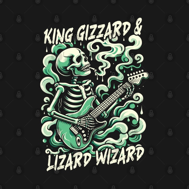 King Gizzard And The Lizard Wizard by Trendsdk