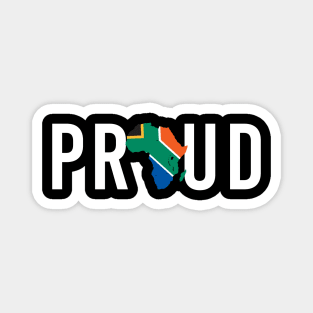 Proud African Pride Black History Celebrate Magnet