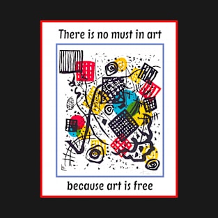 Kandinsky: "Small Worlds V" T-Shirt