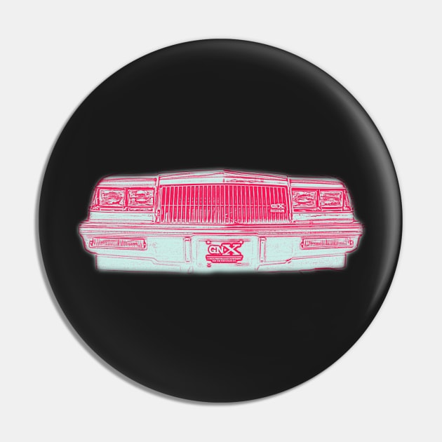 Buick GNX Grill Pin by PabloPKasso