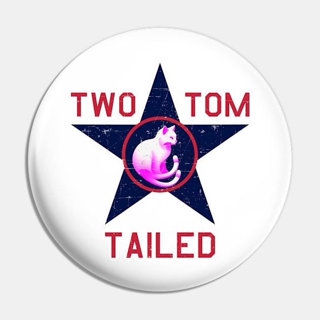 Two Tailed Tom - - Blue Star - - Tagged __ Grunge Style Pin by Two Tailed Tom