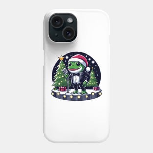 Singing Frog Christmas Phone Case