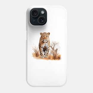 African Leopard Phone Case