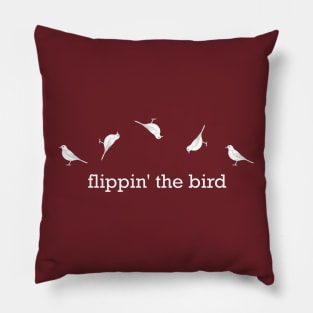 flippin' the bird Pillow