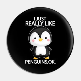 i just really like penguins ok Pin