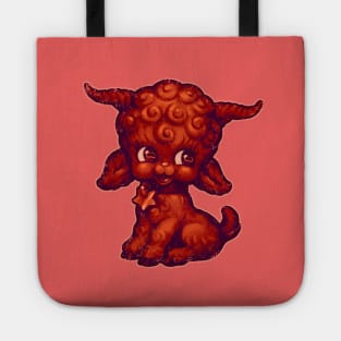 Baby Baphomet in Red Tote