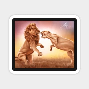 Digital Lion Talk Magnet