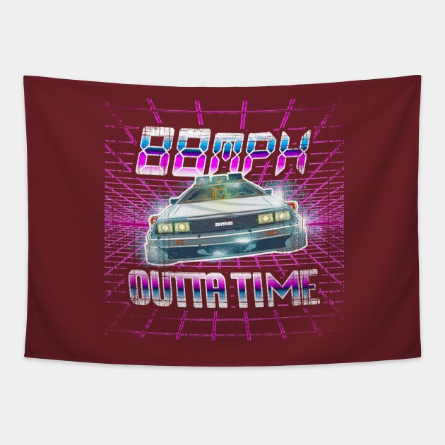 Outta Time Tapestry by TomRyansStudio