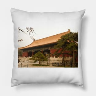 The Ming Tombs - A Side View Of The Main Entrance © Pillow