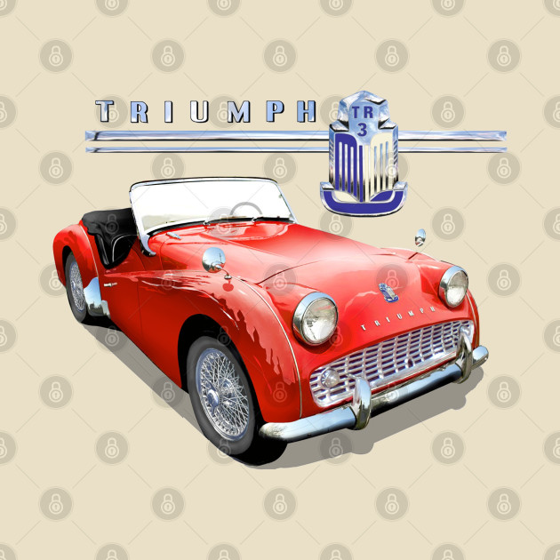 Triumph TR3 by Midcenturydave