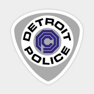 Police Detroit Magnet