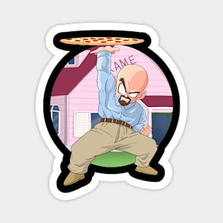 Destructo Pizza Magnet