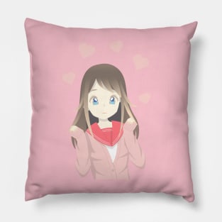 beautiful girl Pillow