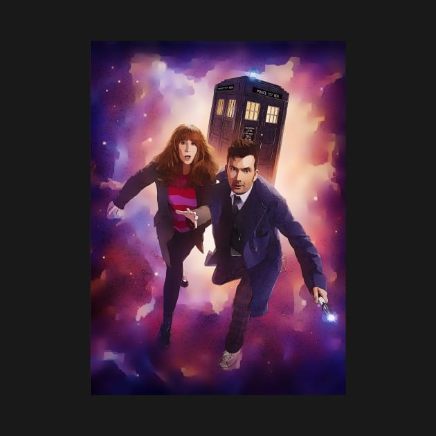 The Doctor and Donna by DoctorWhoTees