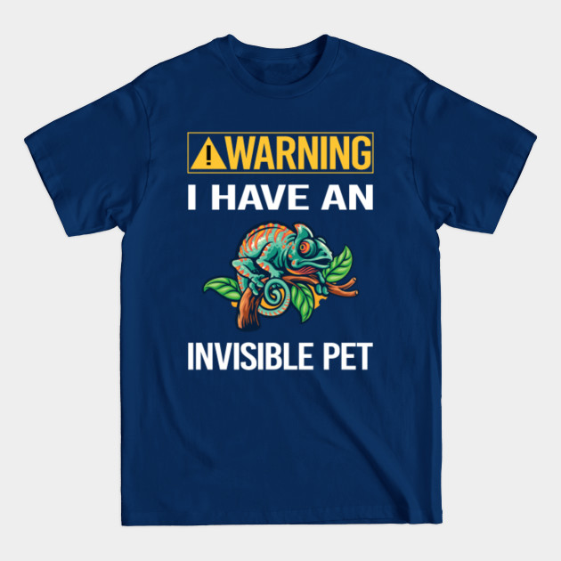 Disover Funny Invisible Pet Chameleon 09 - Chameleon - T-Shirt