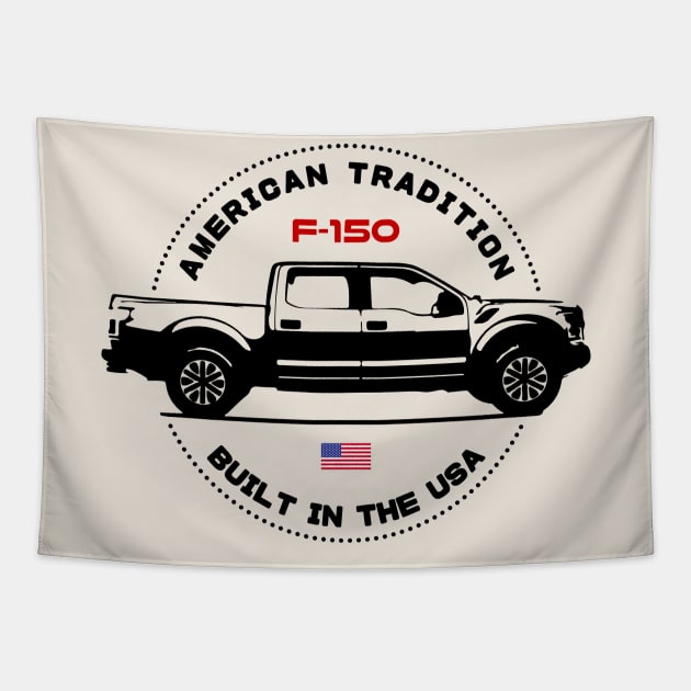 F150 Truck Tapestry by Widmore